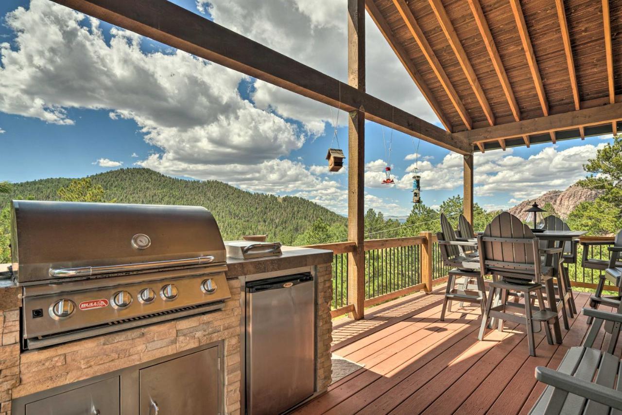 Cripple Creek Mountain Getaway With Hot Tub And Views! Villa Exterior photo