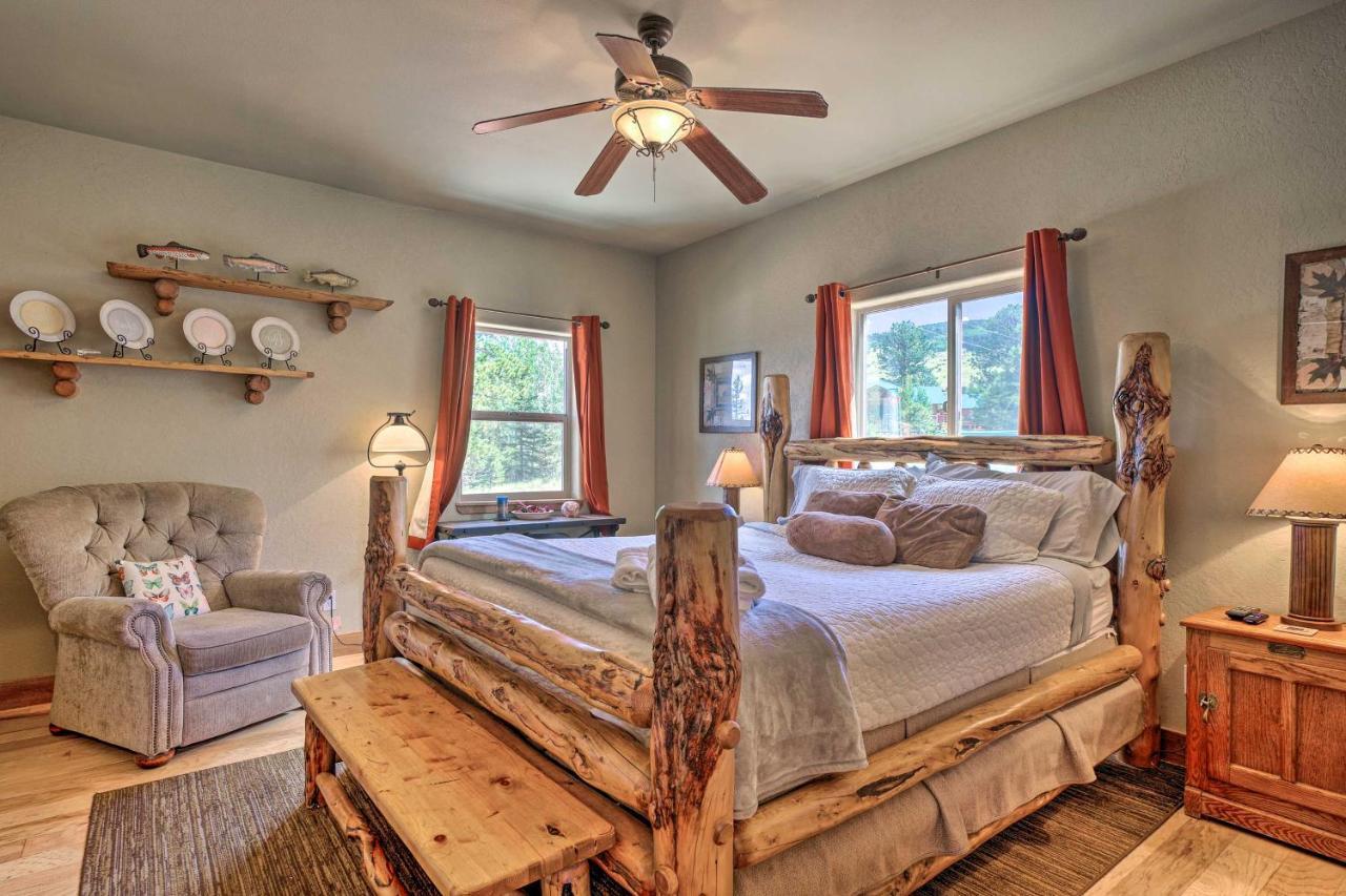 Cripple Creek Mountain Getaway With Hot Tub And Views! Villa Exterior photo