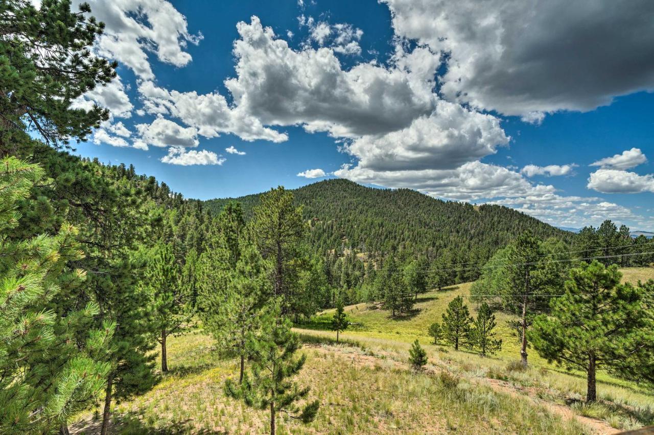 Cripple Creek Mountain Getaway With Hot Tub And Views! Villa Exterior photo